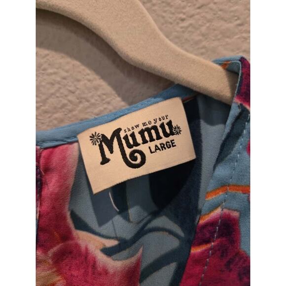 Show Me Your Mumu Riri Romper Sea Lilies Floral Women's Size L - Picture 4 of 8